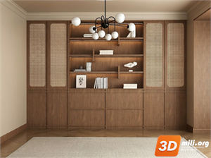 Bookcase Skp Files